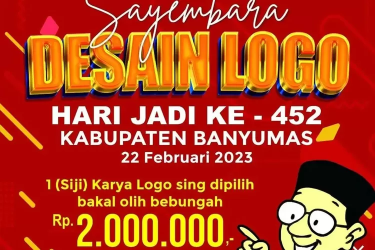 Sayembara Bikin Logo Hari Jadi Ke-452 Kabupaten Banyumas, Yuk Ikutan ...