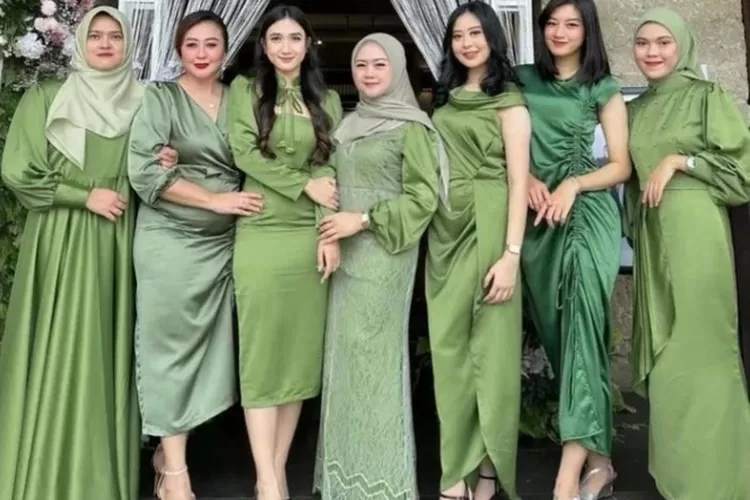 Rekomendasi Dress Kondangan Sage Green Mewah untuk Tampilan Berkelas