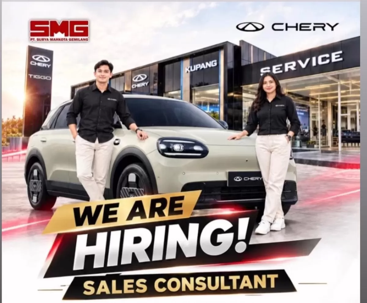 Chery Mahkota Kupang Buka Lowongan Sales Consultant, Ada Bonus hingga Trip Liburan/Instagram loker_ntt_official