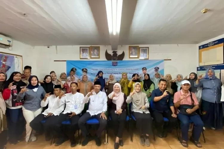 Kampung Poncol RW7, Kelurahan/Kecamatan Cinere, Depok resmi dijadikan lokus penerapan Program Kampung Iklim (ProKlim) dan Program Kampung Caraka. (RADAR DEPOK)