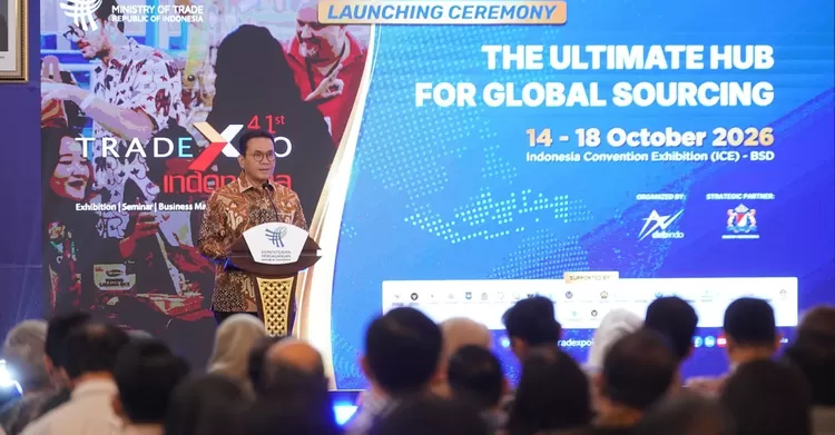 Mendag Budi Santoso menyampaikan optimismenya terhadap target tersebut pada peluncuran TEI ke-41 di kantor Kementerian Perdagangan, Jakarta, Kamis, (26/2/2026).