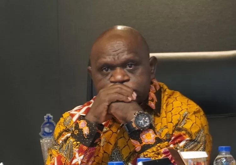 Potret Natalius Pigai Menteri HAM Kabinet Merah Putih.