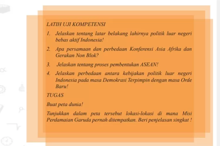 Kunci Jawaban Sejarah Indonesia Kelas 12 Halaman 253 Uji Kompetensi Bab ...