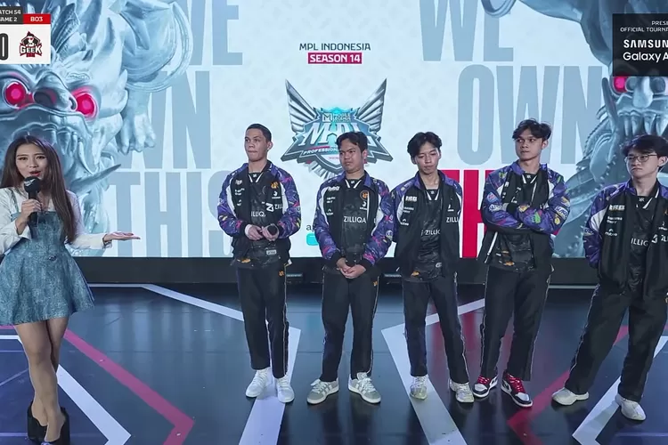 Hasil Akhir RRQ vs Geek Fam Hari Ini di MPL ID S14, Sang Raja Hancurkan The King Slayer di W7 dengan Skor 2-0 (YouTube MPL Indonesia)