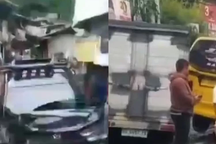 Detik-detik Kecelakaan Beruntun Di Puncak Bogor, Libatkan 5 Mobil - Kilat