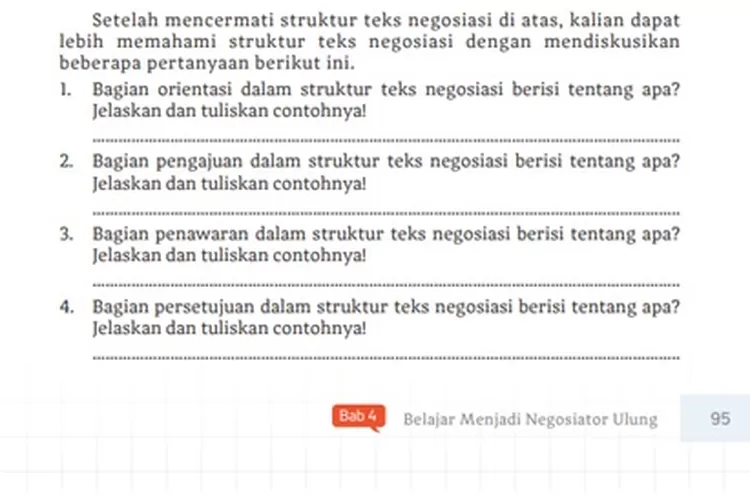 Kunci Jawaban Cerdas Cergas Berbahasa Dan Bersastra Indonesia Kelas 10 ...