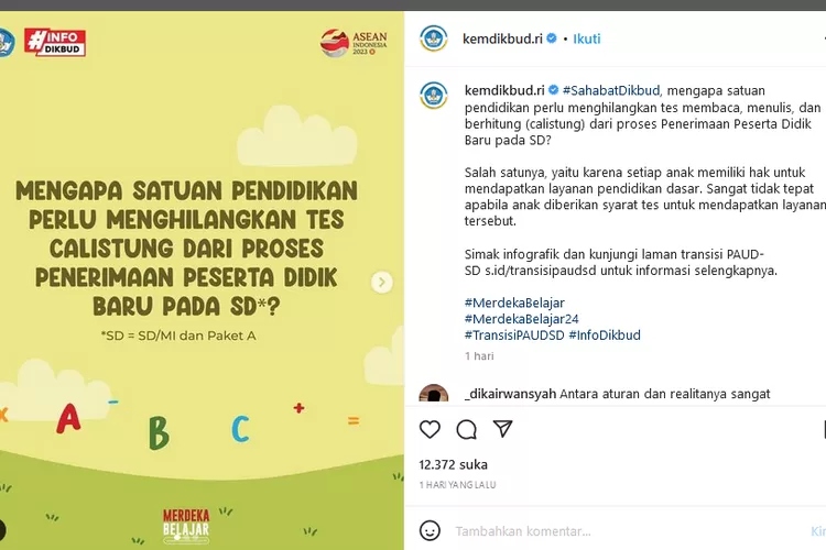 Kemdikbudristek Melalui Transformasi Pendidikan: Mengapa SD Perlu ...