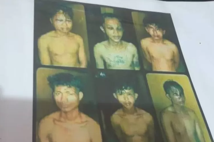 Para terpidana kasus pembunuhan Vina dan Eky.  