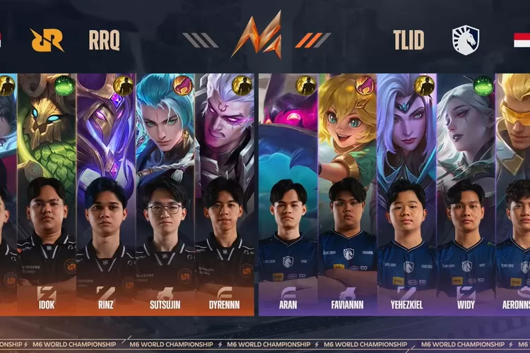 RRQ Hoshi Perkecil Jarak dari Team Liquid ID di Game Ketiga, Combo Bellerick Yve Jadi Kunci (YouTube MPL Indonesia)