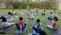 Momentum International Yoga Day, Jyotsna Kenalkan Gaya Hidup Sehat dan Aktif
