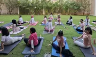 Momentum International Yoga Day, Jyotsna Kenalkan Gaya Hidup Sehat dan Aktif
