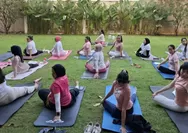 Momentum International Yoga Day, Jyotsna Kenalkan Gaya Hidup Sehat dan Aktif