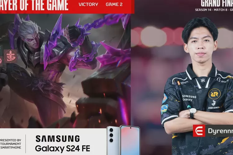 Hasil Game Kedua RRQ Hoshi vs Team Liquid di Final MPL ID S14, Irithel Skylar Maniac di Game Kedua, Skor Jadi 1-1 (YouTube MPL Indonesia)