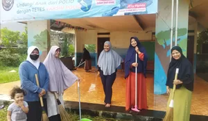 Longok Gotong-royong Rutin RW15 Kelurahan Pondok Petir Depok: Sepekan Sekali Bebersih, Empat RT Jalankan Tradisi