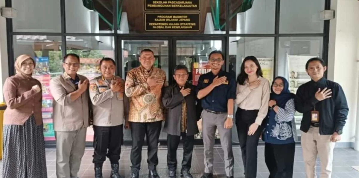Kunjungan DIKPI ke Universitas Indonesia terkait Asosiasi Perguruan Tinggi Kajian Ilmu Kepolisian Indonesia (APTKI). (Dok. Istimewa)