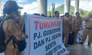 BREAKING NEWS: Ratusan ASN Demo di Kantor Gubernur Papua, Tuntut Ridwan Rumasukun Dicopot