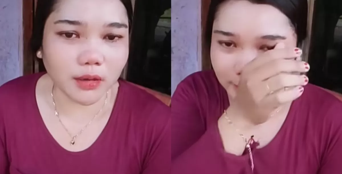Menyoroti viralnya pengakuan seorang ibu terkait dugaan pencabulan ayah terhadap anak tiri di Garut, Jawa Barat.  (TikTok.com/@tehaiopik)