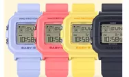 Casio Mencantumkan Empat Jam Tangan Baby-G baru dengan Layar Digital Persegi