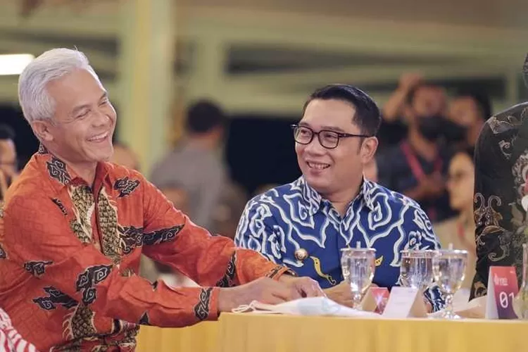 Ganjar Pranowo percaya diri (PD) bakal merekrut Ridwan Kamil ke timnya. Padahal Kang Emil sudah menjadi komandan pemenangan Prabowo Subianto. (jabarprov.go.id)