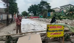 Lagi, Jalan Grogol hingga Krukut Depok Ditutup