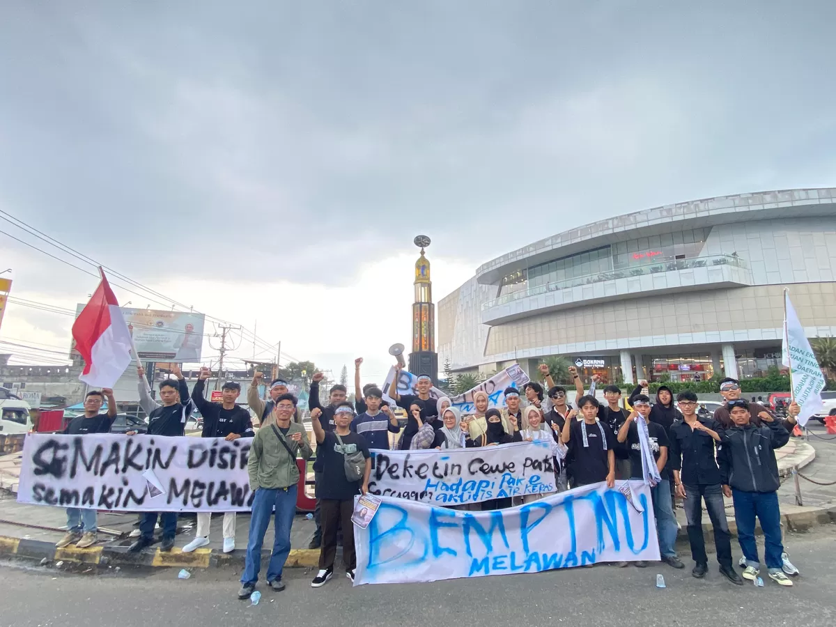 BEM PTNU Cianjur menggelar aksi solidaritas Andri yunus (BEM PTNU Cianjur for Journalnusantara )