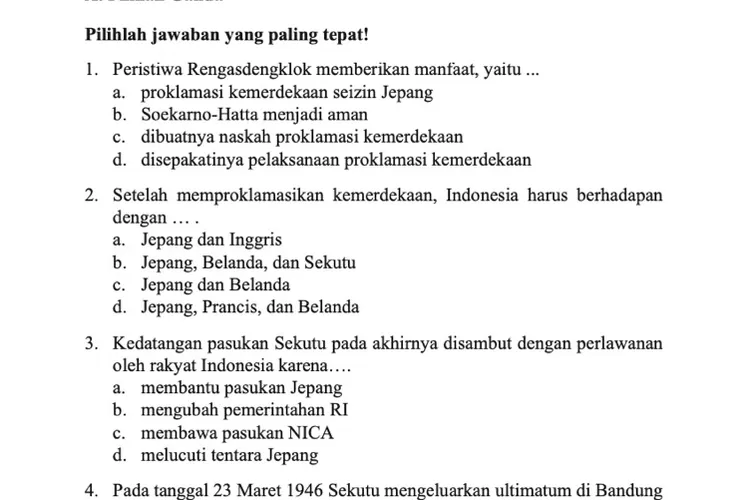 Terlengkap! Kunci Jawaban IPS Kelas 9 SMP Halaman 283 284 285: Uji ...