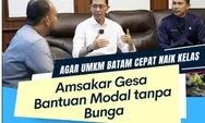 Program Pemko Batam Pinjaman Modal Usaha Tanpa Bunga Jangkau Capai 1.500 UMKM