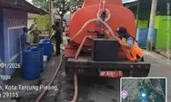 Respon Keluhan Warga, BPBD Kota Tanjungpinang Gerak Cepat Lakukan Distribusi Air Bersih ke Kampung Bugis
