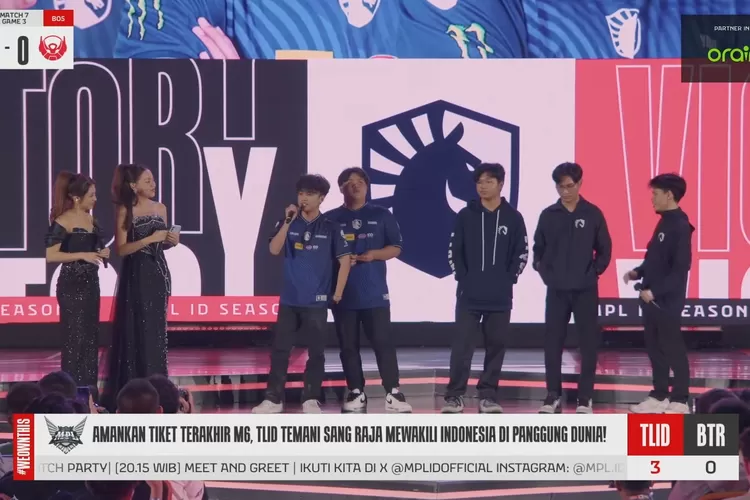 Hasil Akhir BTR vs Team Liquid di Final Lower Bracket MPL ID S14 Hari Ini, Sang Kuda Pulangkan Si Robot Merah dengan Skor 3-0 Tanpa Balas (YouTube MPL Indonesia)