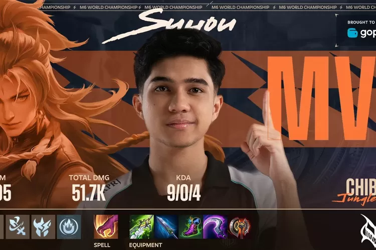 CHIBI jadi MVP di game kedua RRQ Hoshi vs Vamos. (YouTube MPL Indonesia)