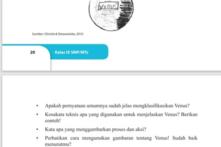 Kunci Jawaban Bahasa Indonesia Kelas 9 Kegiatan 1 Halaman 20 Dan 21 ...