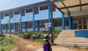 Kades Pertanyakan SMPN 4 Citeureup Bogor Kapan Difungsikan