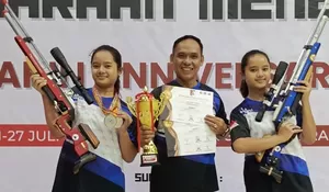 Penembak Depok Raih Dua Medali di Kejurnas Perbakin Anniversary 2025