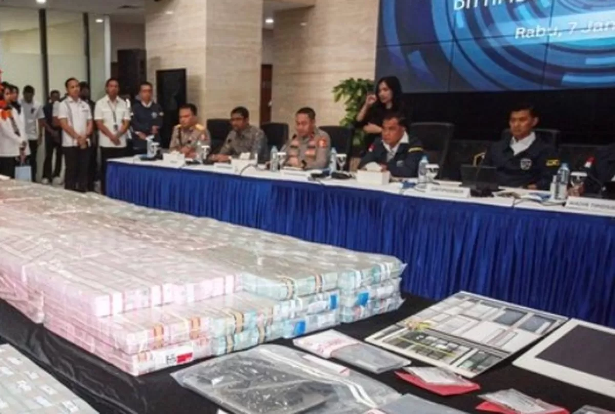 Polisi membongkar 21 situs judi online, hasil penyidikan ada perusahaan fiktif tampung uang judol puluhan miliar rupiah./net