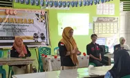 Edukasi Pemilih Pemula, BEM UNISSAS Bersama Bawaslu Sambas Hadir di MAS Al-Hikmah Sidang