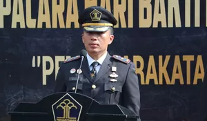 Lapas Cibinong Gelar Upacara Peringatan Hari Bakti Pemasyarakatan Ke 60, Ini Pesan yang Disampaikan 