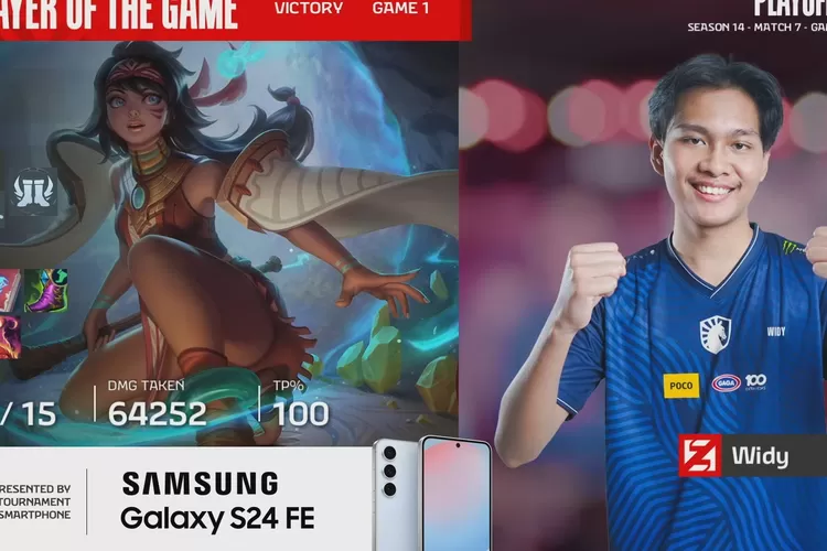 Final Lower Bracket MPL ID S14 BTR vs Team Liquid, Bermain Solid Game Pertama Jadi Milik Faviannn dkk (YouTube MPL Indonesia)