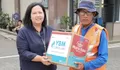 Semangat Berbagi, YBM BRI Ungaran Salurkan Bantuan Sembako untuk Tukang Parkir hingga Supeltas
