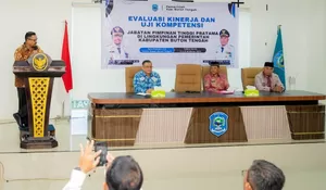 Ukur Kapasitas dan Penyelarasan Tugas, Pemkab Buteng Gelar Uji Kompetensi dan Evaluasi Kinerja Pejabat