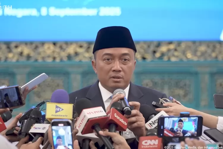 Reshuffle Kabinet: Menkopolkam dan Menpora Belum Dilantik, Begini Penjelasan Mensesneg Prasetyo Hadi (YouTube Sekretariat Presiden)