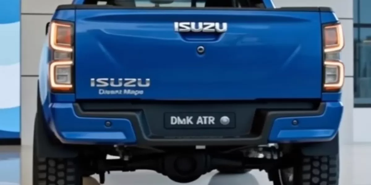 Ilustrasi tampilan Isuzu D-Max yang gagah. (Tangkapan layar youtube@NewMVPAuto-c4s)