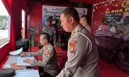 Jelang Operasi Lilin 2025, Polsek Kandis Pastikan Kesiapan Pos Pam Exit Tol Kandis