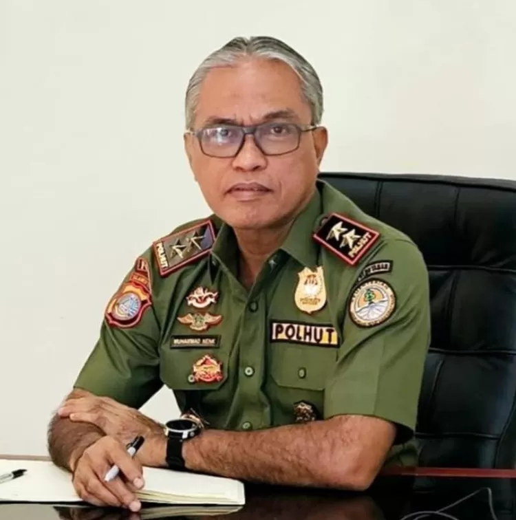 Kepala Dinas Kehutanan Sulteng, Muhammad Neng.