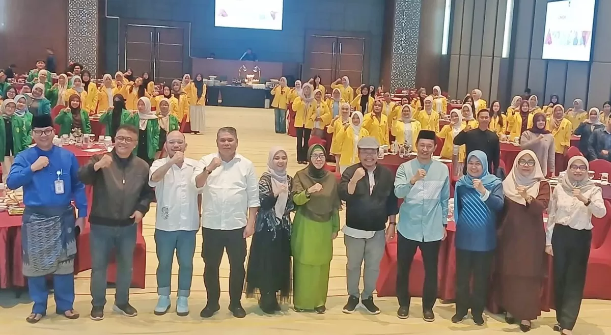 Foto bersama peserta acara pengumuman Lomba Film Pendek Bertema &ldquo;Wawasan Kebangsaan&rdquo; Tahun 2026 di gelar Kesbangpol Kota Batam. (Foto:Diskominfo Batam) 