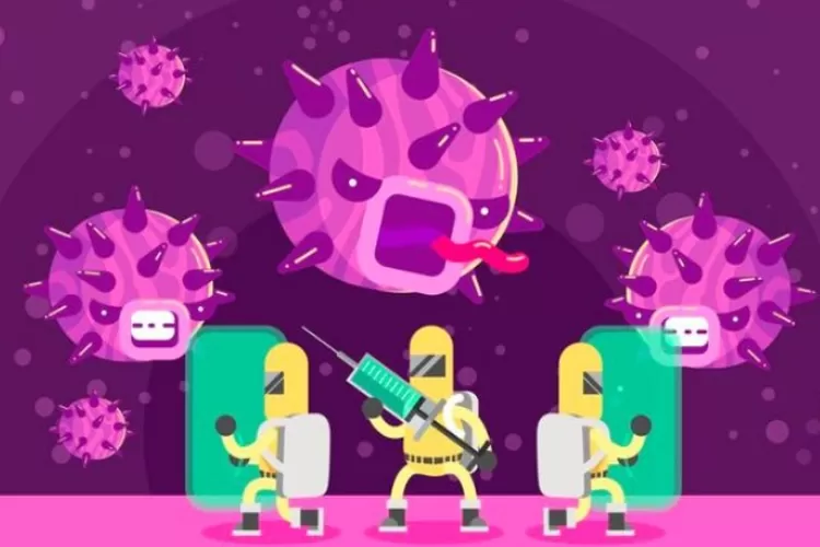 Ilustrasi: virus HMPV