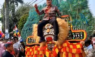 Reog Warnai Pawai Taaruf Pada Pembukaan MTQ Kecamatan Cibinong 2024