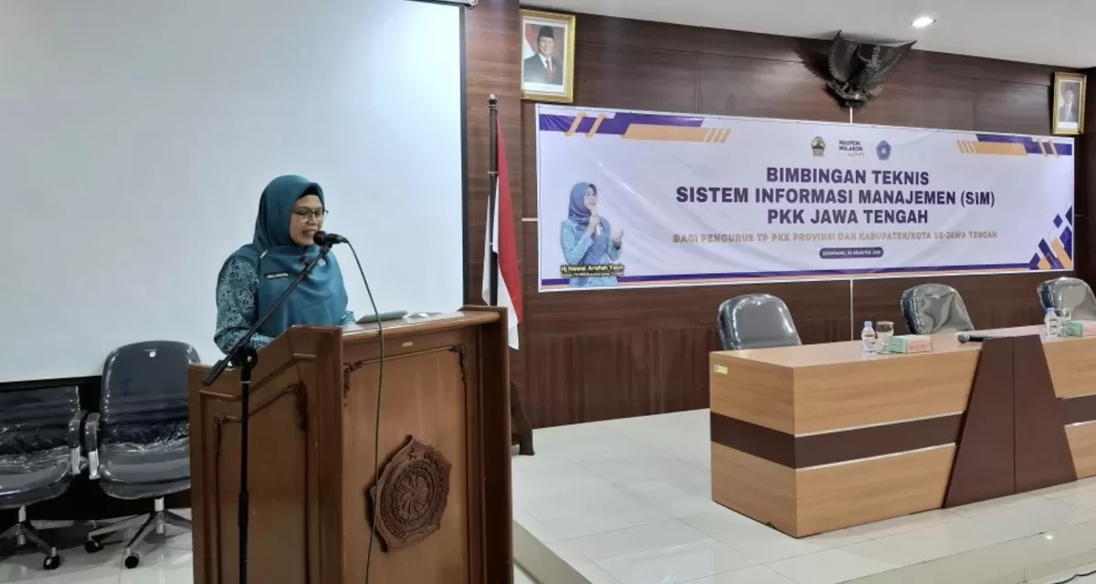 PKK Jateng Dorong Kader Melek Digital Lewat Bimtek SIM PKK