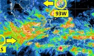 Bibit Siklon 93W dan 91S Muncul Bersamaan, BMKG Soroti Potensi Hujan Lebat dan Gelombang Tinggi di Sumut hingga Lampung