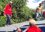 Program Ganti Atap Rumah Wartawan Promedia dan PT SKI Masuk Ciamis, Sentuh Jurnalis Portaloka.id ! Arman Cerita Manfaat Atap Alduro Dibandingkan Asbes