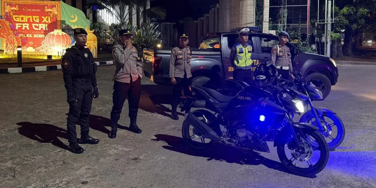ANTISIPASI BALAP LIAR OLEH KAPOLRES KUBU RAYA